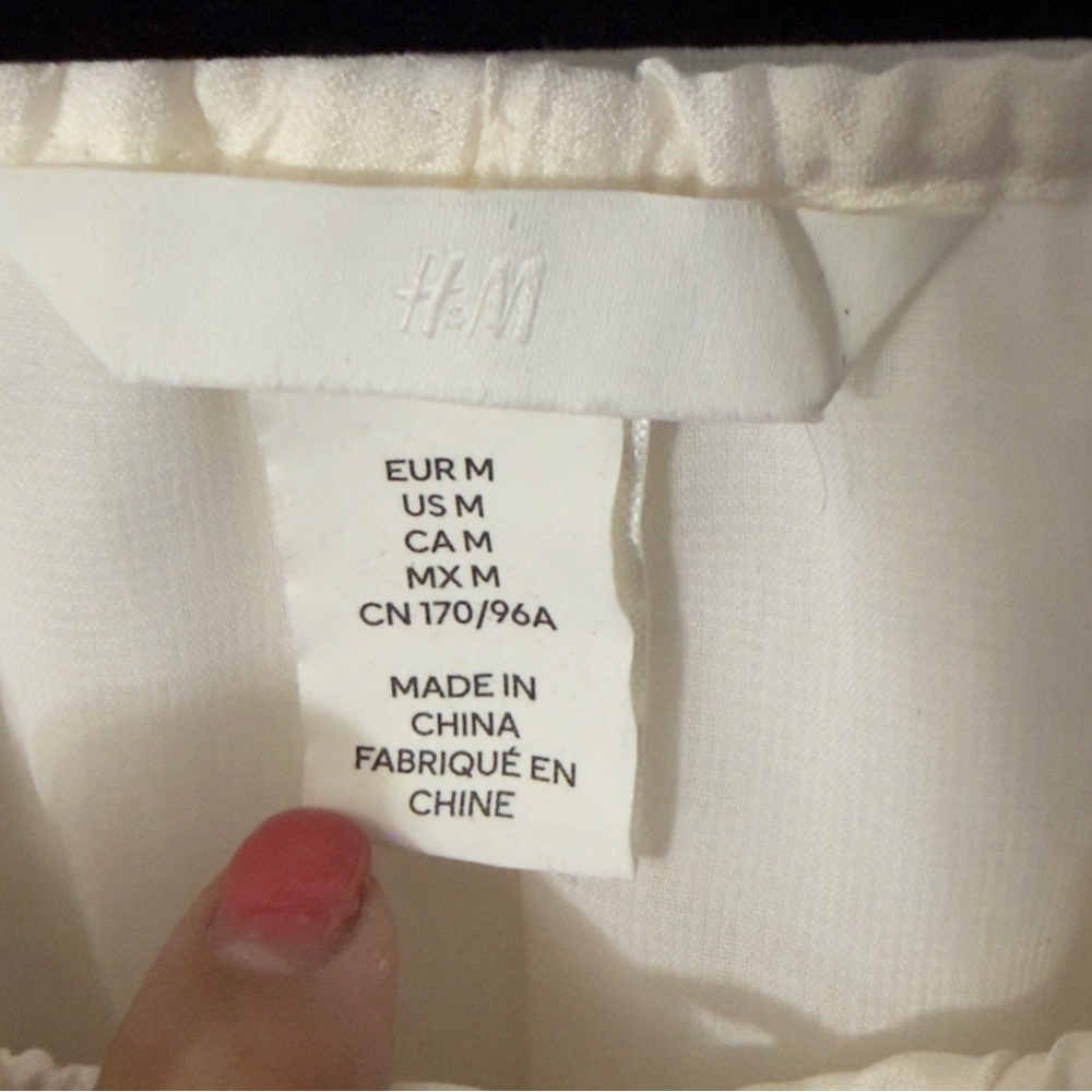 H&M Ivory Maxi Dress #230 - Picture 2 of 4
